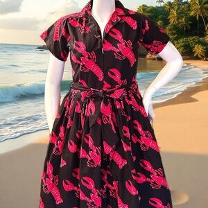 Smitten Kitten Lobster Dress NWT
